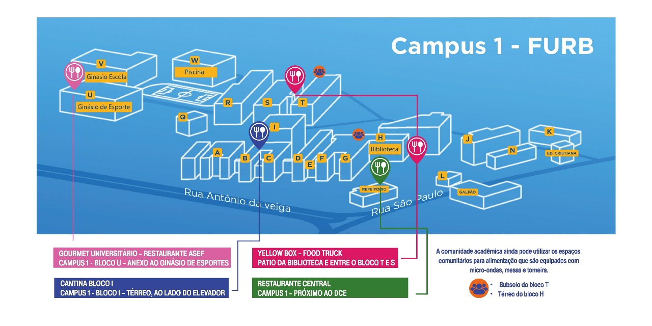 Mapa Campus 1